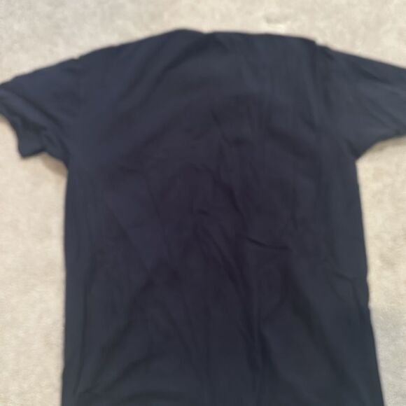 Vans navy t shirt with white font - Picture 4 of 4